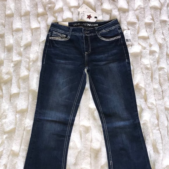 Vanilla Star Midrise Bootcut Jeans, Sz 7, NWT! - Picture 5 of 14